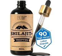 Shilajit Himalaya - Extrait liquide pur Mumijo | 90 ml | 85% d’acides fulviques | Haute concentration | Végan et testé en laboratoire (Eurofins)