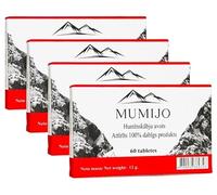 Shilajit Pure Mumijo Altai Baume de Montagne 4 x 60 comprimés Haute Qualité Mumio Mumie Shilajit Мими Миие