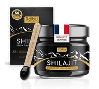 Shilajit Pure, Résine de Shilajit Himalaya - Natural, Riche en Acide Fulvique et Minéraux - Sans Additifs et Testé en Laboratoire - Authentique et Naturel 30g - Spatule Incluse