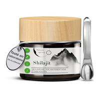 Shilajit Résine en Verre | Premium +2 Mois | Source Himalayenne Haute Puissance avec Acide Fulvique | Acide Humique et Oligo-éléments | Nature spring