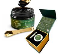 Shilajit Résine Pure Himalaya 100% - Shilajit Bio Naturel - 56% Acide Fulvique - 85+ Minéraux - Énergie & Immunité - Complément Alimentaire Ayurvédique - Testé Laboratoire - Sans Additifs