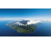 SHILIHOME Île de la réunion Paysage Bricolage 5D Diamant Peinture par numéro Kits Uniques décoration Murale en Cristal Strass décoration Murale Point de Croix