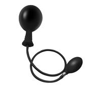 SHILISHAONV Anal Plug Extra-Long En Silicone Noir Butt Plug Plug Anale Ecarteur Gonflable Butt Plug Flexible Masseur De Prostate Masculins Féminins Jouets Sexuels Anaux,Noir,B