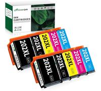 SHILIU-202XL Multipack Cartouche d'encre pour Epson 202 XL pour Epson Expression Premium XP-6000 XP-6005 XP-6100 XP-6105 XP6000 XP6[