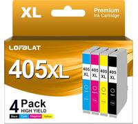 SHILIU-405XL Cartouche d'encre Compatible pour Epson 405 XL 405 XL Remplacement pour Epson Workforce WF-3820 WF-3825 WF-4820 WF-482[