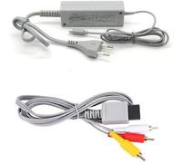 Shiliu-Adaptateur Secteur Pour Chargeur Secteur Et Câble Av Pour Wii U Gamepad[559]