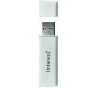 SHILIU-Alu Line Clé USB 4GB 3521452 28MB/S USB 2.0 Argent[3554]