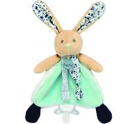 SHILIU-BABY NAT' - Attache Sucette Doudou Lapin - Collection Poupi - Couleur Bleu Marine - Attache Tétine Pour Bébé Dès La Naissanc[