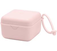Shiliu-Bibs Pacifier Box Avec Cordon. Porte-Sucettes Et Stérilisateur. Entièrement En Matériau De Qualité Alimentaire, Sans Bisphén[