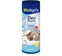Shiliu-Biokat`S Deo Pearls Fleur De Coton - Complément De Litière Parfumé Pour La Fraîcheur Et Les Agglomérats Compacts Dans Les To[