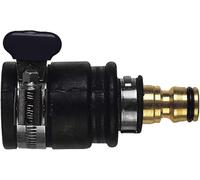 SHILIU-Carl Kammerling International Limited CK G7919 Watering Systems Adaptateur de robinet Lisse 10-20 mm de diamètre, Noir[755]