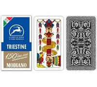 Shiliu-Cartes À Jouer Triestine Bleu Anniversaire 150 Ans[1796]