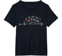 Shiliu-Cartes De Poker Flush Heartbeat Joueur De Poker Jeu De T-Shirt[1974]