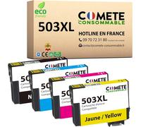 SHILIU-COMETE, Marque française - 503XL - 4 Cartouches d'encre Compatibles avec Epson 503 XL Piment - pour Epson Expession Home XP-[