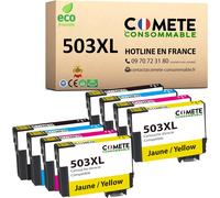 SHILIU-COMETE, Marque française - 503XL - 8 Cartouches d'encre Compatibles avec Epson 503 XL Piment - pour Epson Expression Home XP[