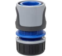 SHILIU-Connecteur rapide Premium pour tuyaux d'arrosage 1/2"" (12,5mm) - 5/8"" (15mm), Connecteur au raccord Universel, Protection so[