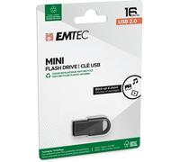 SHILIU-, ECMMD16GD252, Clé USB Mini D250 16 Go, design capless, vitesse de lecture jusqu'à 15 MB/s, compacte et durable, idéale pou[