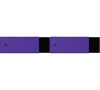 SHILIU-Emtec ECMMD8GC352 - Clé USB - 2.0 - Séries Runners - Collection Brick C350-8 Go - Métal en Alliage de Zinc - Noire/Violette [