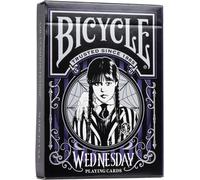 Shiliu-- Jeu De 54 Cartes Wednesday/Mercredi - Édition Collector ¿ Cartes À Jouer/Magie/Poker, Mauve[823]