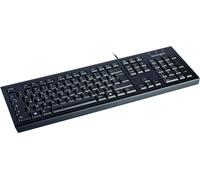 SHILIU-KB100 EQ - Clavier Filaire AZERTY, Compatible avec Windows & macOS, Design Fin, Membrane Imperméable Protectrice, avec 60% d[