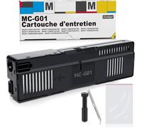 SHILIU-MC-G01 Cartouche d'entretien pour Canon MAXIFY GX6050 GX7050, Cartouche de Maintenance Mc-g01 pour GX7040 GX7092 GX7091 GX70[