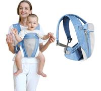 Shiliu-Porte-Bébé Avant Et Arrière Porte-Bébé,Porte Bébé Wrap Mains Libres Baby Carrier, Taille Réglable,Hanche Multifonction Pour [