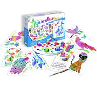 Shiliu-Sentosphère - Aquarellum - Cartes Postales Animaux - Kit Peinture - Peinture Aquarellable Magique - A Partir De 7 Ans - Fabr[