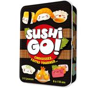 Shiliu-- Sushi Go! - Jeu De Cartes Gourmand Pour Enfants Dès 8 Ans - Jeu De Société Et D'ambiance Roi Des Sushis - Petit Format Jeu[