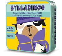 Shiliu-- Sylladingo Cp/Cm1 - Jeu De Société Éducatif Dès 6 Ans - Jeu De Syllabes : 3 Jeux Pour Composer 700 Mots - Développer Et Mo[