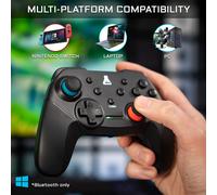 Shiliu-The G-Lab K-Pad Thorium Switch Manette Gaming Bluetooth Sans Fil Avec Vibrations Intégrées, Gamepad Contrôleur De Jeu Connec[