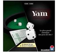 Shiliu-- Yam 421 - Jeu De Dés - Piste De Jeu Fournie - De 2 À 10 Joueurs - A Partir De 7 Ans, Noire[195]