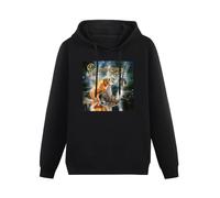 SHILIU YARD Graveworm As The Angels Reach The Beauty Men's Hoodies Unisex Black Cotton Print Pullover Sweatshirts S