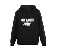 SHILIU YARD Sun Ra Omniverse Arkestra Men's Hoodies Unisex Black Cotton Print Pullover Sweatshirts S