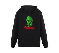 SHILIU YARD The Abominable Dr. Phibes Vincent Price Movie Retro Horror Men's Hoodies Unisex Black Cotton Print Pullover Sweatshirts L