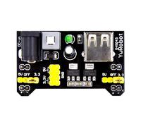 SHILLEHTEK Module d'alimentation universel pour platine d'expérimentation MB102 Prototype - 3,3 V/5 V, DC 6,5-12 V ou USB - Compatible avec Arduino, Raspberry Pi, ESP32 - Idéal pour platine