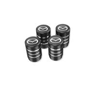 SHILONGBAIHUO 4 Pieces Bouchon Valve Pneu Voiture, Bouchon de Valve pour Mazda MX-5 ND 2015-2023, Bouchons de Valve de Pneu Voiture de Valve Protection Accessoire,D