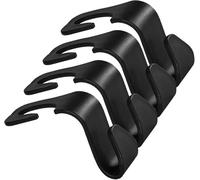 SHILONGBAIHUO 4 Pièces Crochet Voiture pour Chery Per Jetour T2 2023 2024 2025, Crochets Dossier de Siège de Voiture, Crochets pour Appuie Tete Voiture, Car Accessories