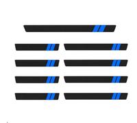 SHILONGBAIHUO 9 Pièces Protection Seuil de Porte de Voiture pour Citroen Versailles C5 X 2021-, Le Pare-Chocs de Voiture, Fibre de Carbone Autocollant, Anti-Dirty Antidérapan