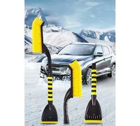 SHILONGBAIHUO Brosse à Neige pour Voiture pour Citroen Berlingo B9 MK2 II 2008-2019, Dégivreur, Grattoir à Glace, Outil de Déneigement, Grattoir Glace Voiture, Gratte Pare Brise,Yellow