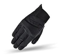 SHIMA AIR 2.0 Gants Moto Homologué Homme Cuir Courts Ete Ventilé Protecteur Perforé Gant Protecion Norme Touchscreen Sport Ventilation Scooter Trotinette Motocyclette (Hommes, Noir, XL)