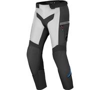 SHIMA Alpha Pantalon textile de moto imperméable, Noir/gris clair, Taille XL