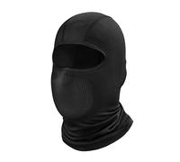 SHIMA Balaclava Cooler - Respirant Unisex Balaclava Coolmax Motorcycle Mesh Soft avec séchage Rapide Toute l'année Hommes et Femmes (Noir, XXS-S)