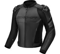 SHIMA Bandit 2.0 veste en cuir de moto perforée, noir, taille 56 pour homme