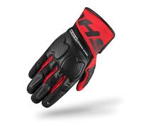 SHIMA BLAZE 2.0 Gants de Moto Homme Textile Courts Été Gants de Moto Protection Inserts en Cuir Écran Tactile Ville Motorcycle Ventilé Renforcé Légèrement (Hommes, Rouge, M)