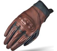 Shima CALIBER LADY Gants Moto Femme - Gants Classiques, Renforcées, D'été, Vintage et Cuir avec Protection Articulations et Doigts, Absorbeurs D'chocs Poignet (Marron, XS)