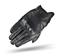 Shima CALIBER Gants Moto Homme - Gants Classiques, Vintage, Renforcées, D'été et Cuir avec Protection Articulations et Doigts, Paume Renforcée (Noir, M)