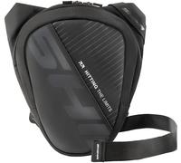 Shima – Sacoche de jambe moto Division – Réfléchissante, étanche, multifonction – Noir 2 L