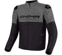 SHIMA Drift Blouson textile de moto, noir-gris, taille M pour homme