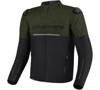 SHIMA Drift Blouson textile de moto, noir/vert, Taille 3XL