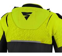 SHIMA DRIFT HOOD - Capuche pour la Blouson Homme SHIMA DRIFT, Multicolore | Connexion par Zip (Fluo, ONE SIZE)